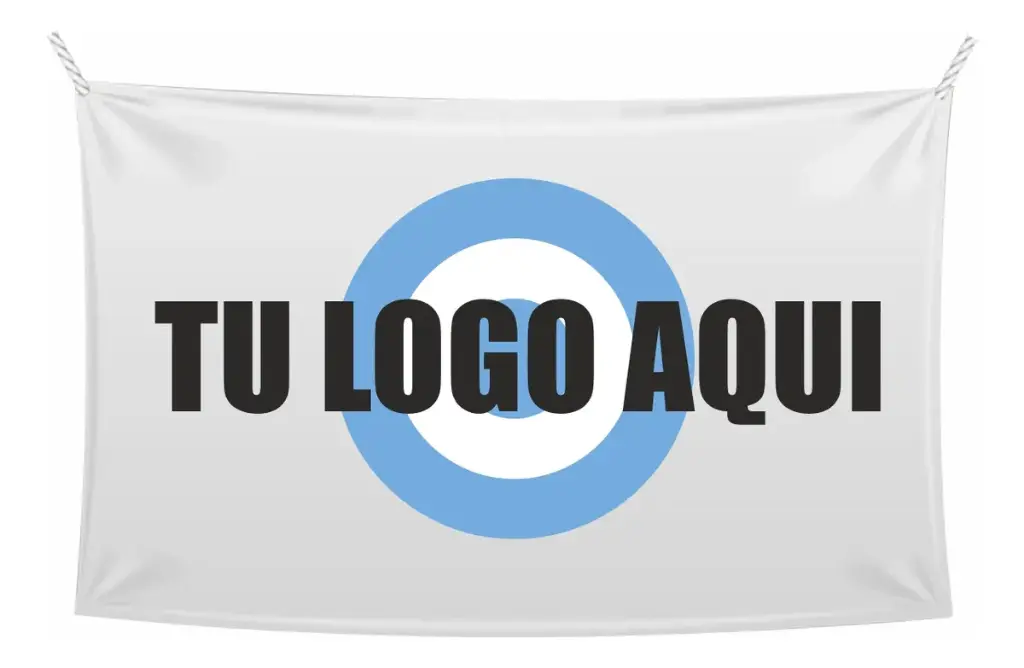 Bandera personalizable 1x1.5m